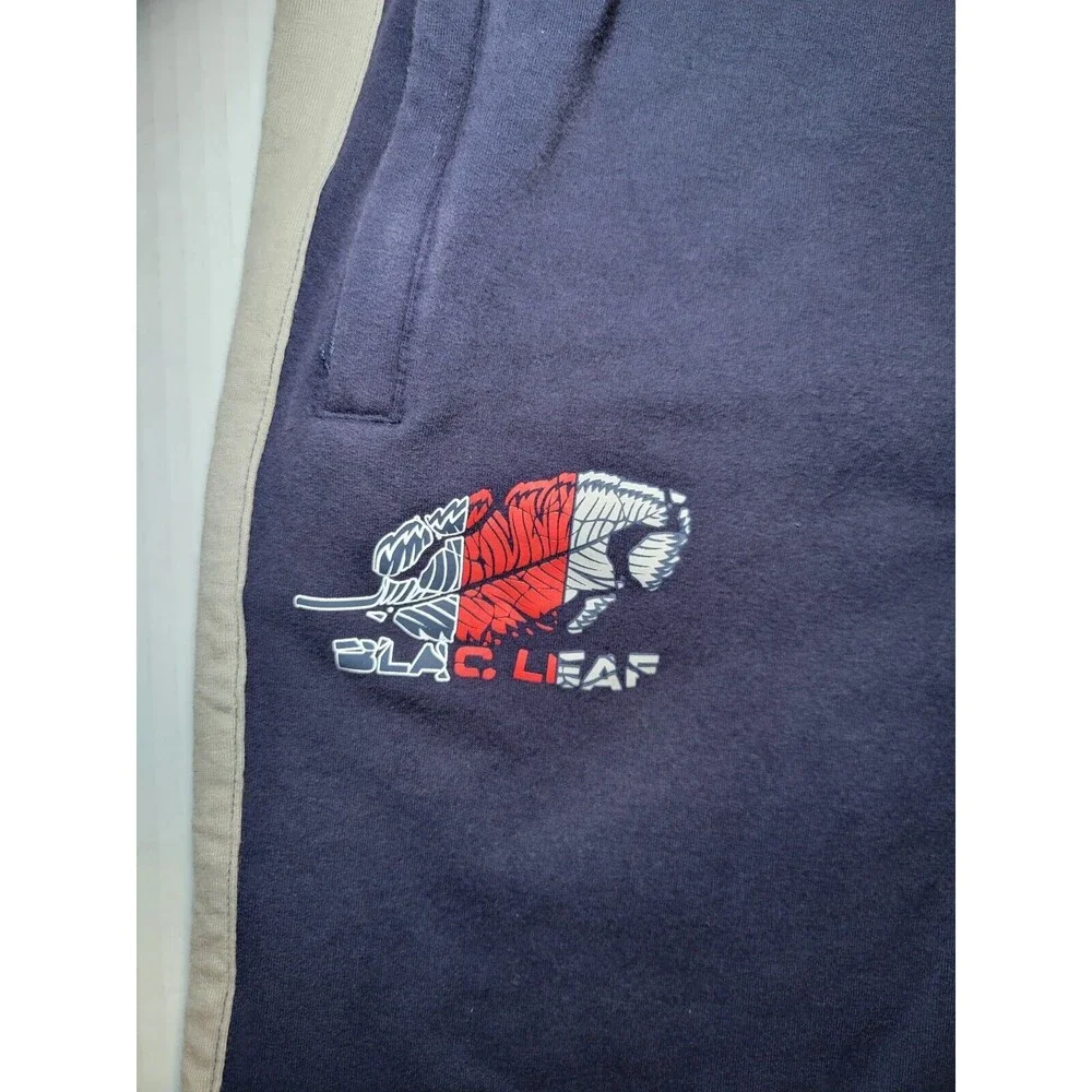 Blac Leaf Q Series Joggers Embroidered Zip Pockets Live With Purpose‎ Mens Large